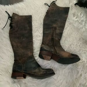 COPY - EUC | Manchester Black Lux Boot | 9.5